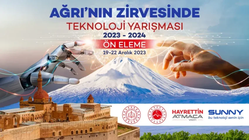 Ağrı Teknoloji Yarışması ile Genç Yetenekler Keşfedildi