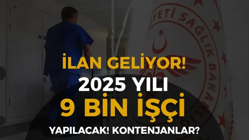 Sağlık Bakanlığı 2025 İşçi Alımı Başvuru Ekranı ve Şartları
