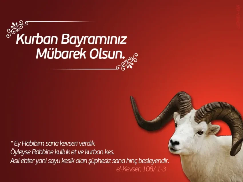 Kurban Bayramı: Hakan Dinçyürek’ten Bayram Mesajı