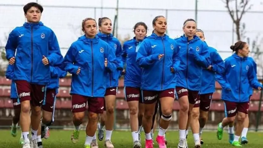Trabzonspor Kadın Futbol Takımı Zorlu Maç İçin Hazır