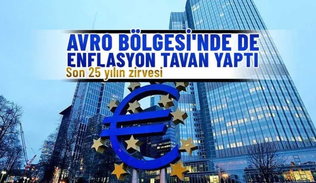 Avro Bölgesi Enflasyonu Mayıs'ta Düşüş Gözlemlendi