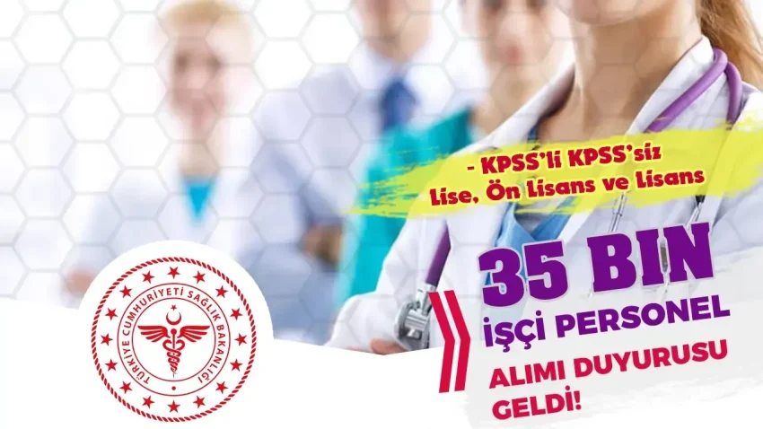 Sağlık Bakanlığı 2025 Personel Alımı: Son Durum ve Tarih