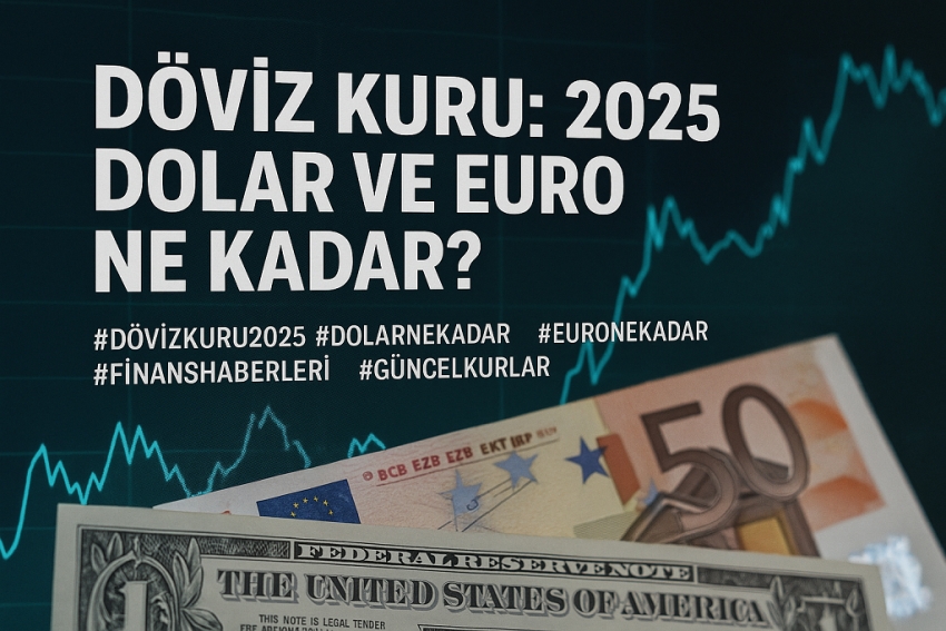 Döviz kuru: 2025 Dolar ve Euro ne kadar?