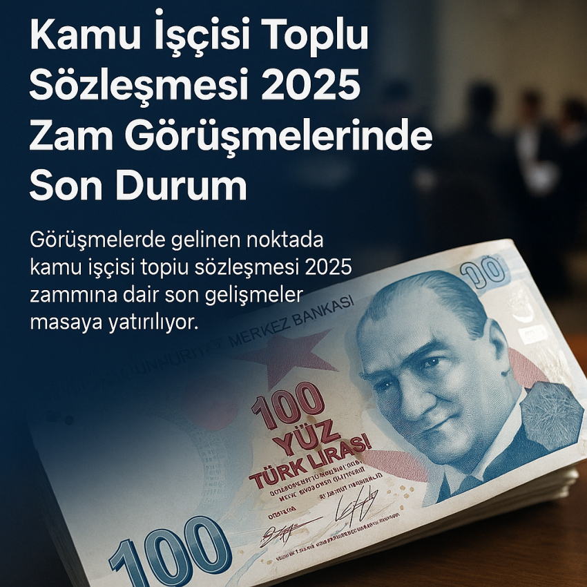 Kamu İşçisi Toplu Sözleşme Zammı
