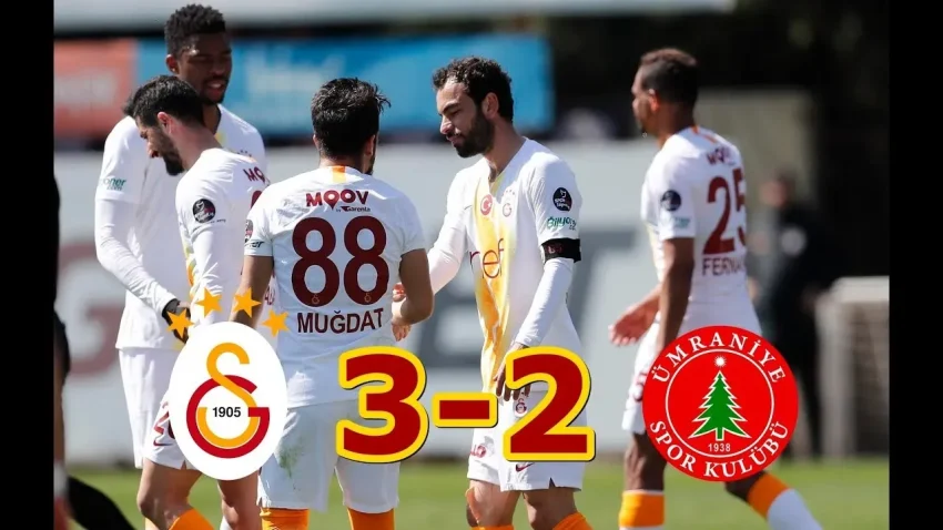 Ümraniyespor Galatasaray Hazırlık Maçını 2-3 Kaybetti